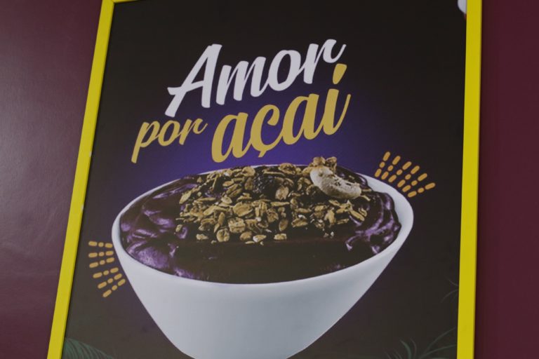 Pará Brasil Açaí, localizada na Avenida São Sebastião. | Foto: Lulu/Surubim News