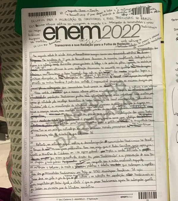 REDAÇÃO DO ENEM 2023: Alcance a nota máxima (REDAÇÃO PARA O ENEM E